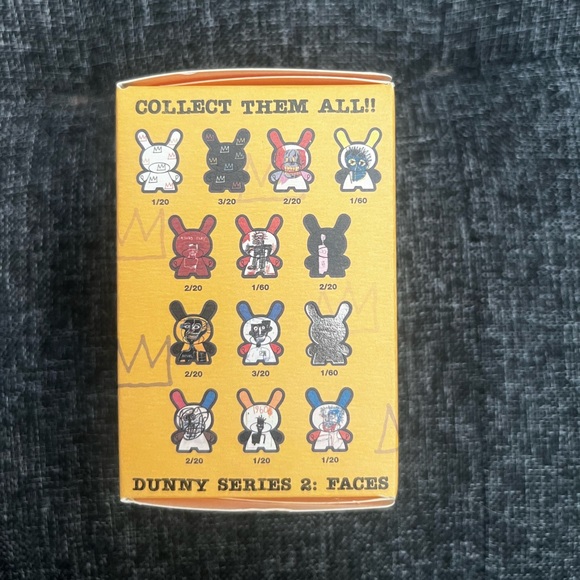 Kidrobot Mini Dunny Series - Basquiat - Blind Box Of One - Picture 3 of 6
